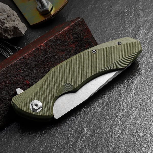 High Tent Folding Knife Sharp Camping Survival Hiking Knife Factory Wholesale - Image 2