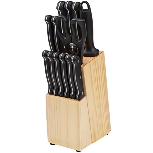 Amazon Best Selling 14-Piece High Carbon Stainless Steel Kitchen Knife Set Wholesale - Image 5